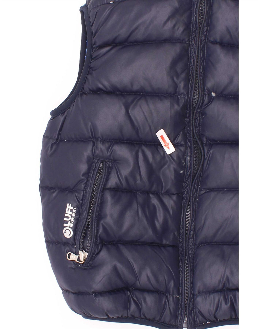 Wendbare wattierte Weste von North Sails für Jungen, 3–4 Jahre, marineblaues Polyester