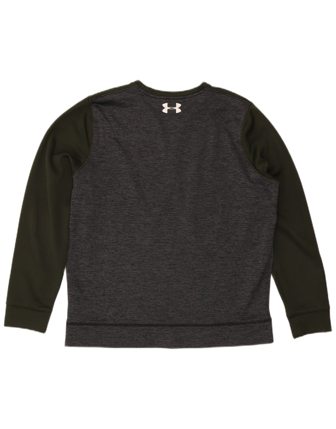 UNDER ARMOUR Damen Cold Gear Sweatshirt-Pullover UK 16 Large Khaki