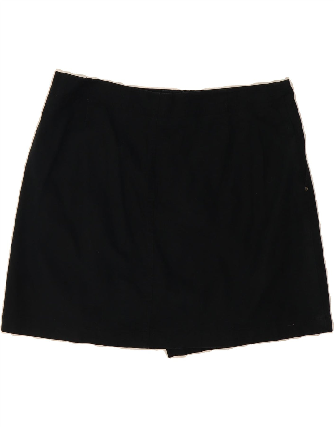DOCKERS Womens Favorite Fit Skort US 12 Large  Black Cotton Vintage Dockers and Second-Hand Dockers from Messina Hembry 