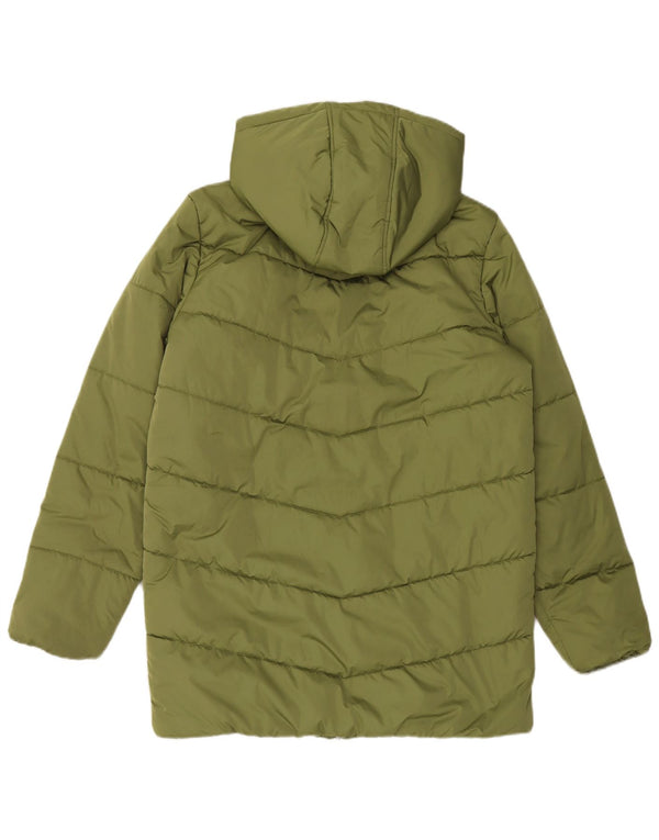 Vans Wattierter Mantel mit Kapuze für Damen, UK 16, Größe L, Grün