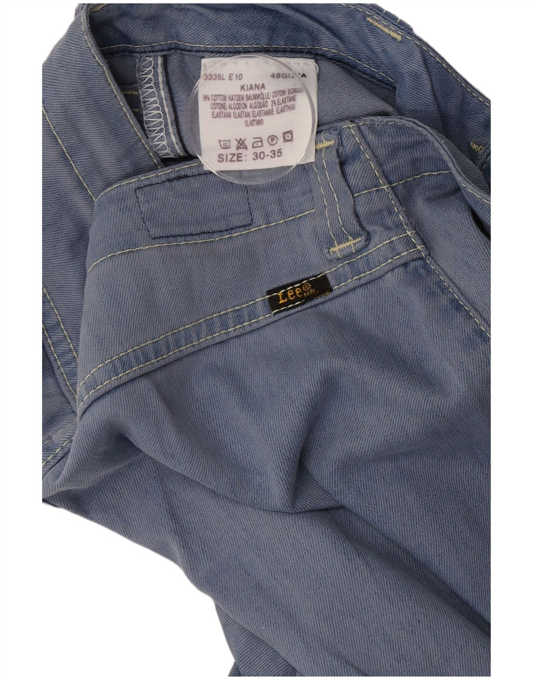 Lee Damen Kiana Bootcut Jeans W30 L30 Blaue Baumwolle