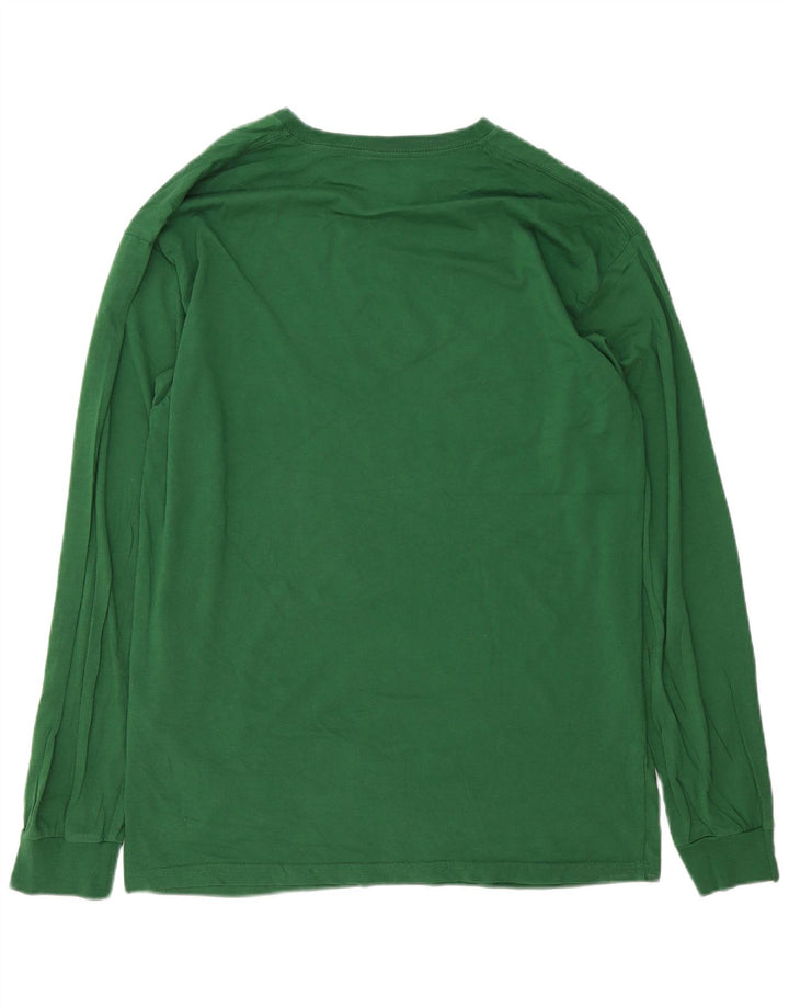 Vans Herren-Oberteil mit klassischer Passform, langärmelig, groß, grüne Baumwolle