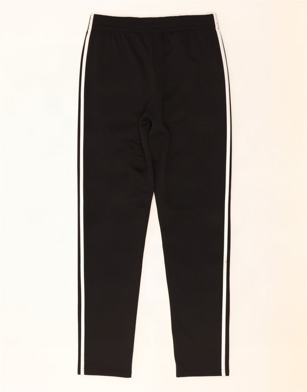 Adidas Girls Tracksuit Trousers 14-15 Years Large Black Polyester