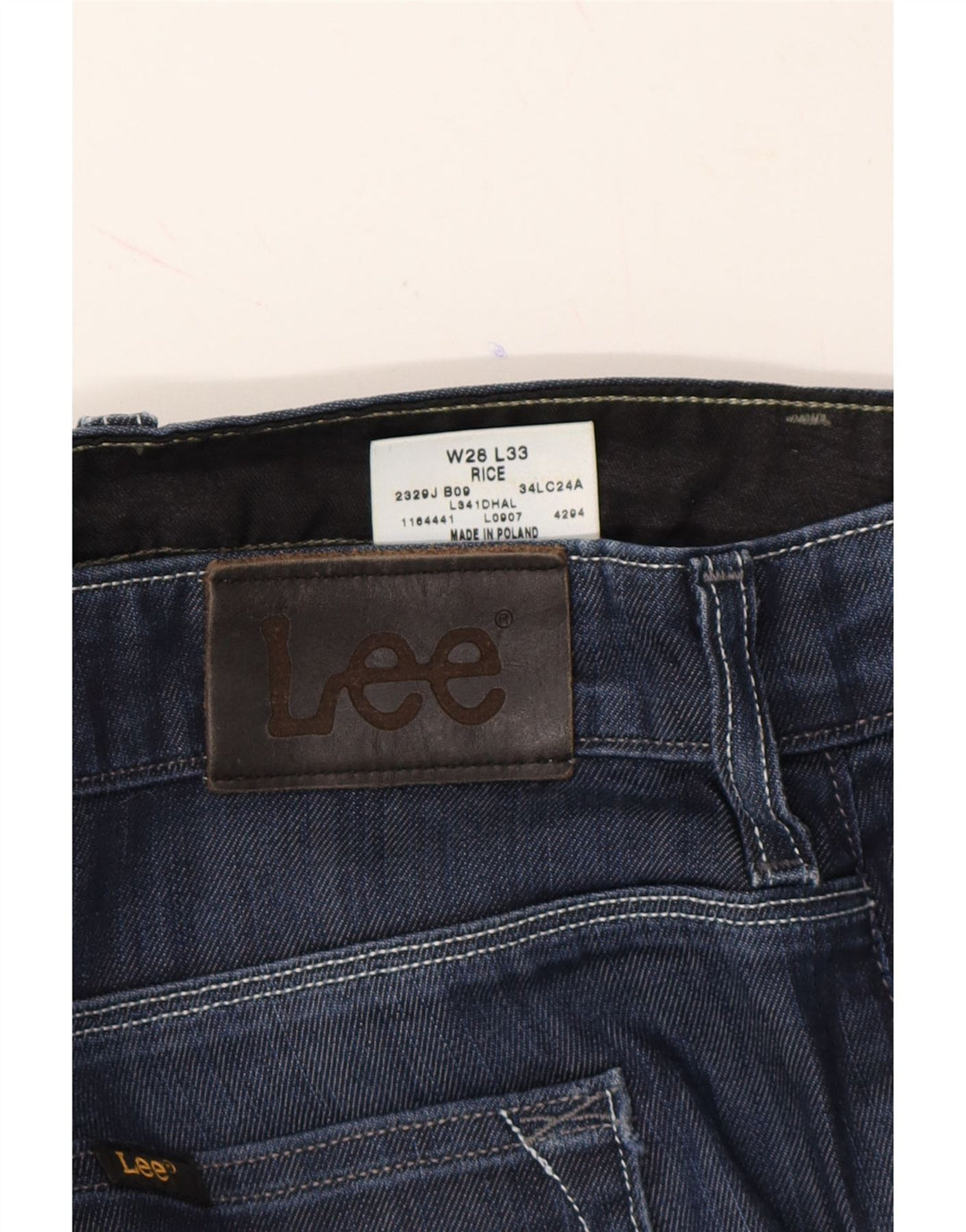 LEE Womens Slim Jeans W28 L30 Blue Cotton Vintage Lee and Second-Hand Lee from Messina Hembry 