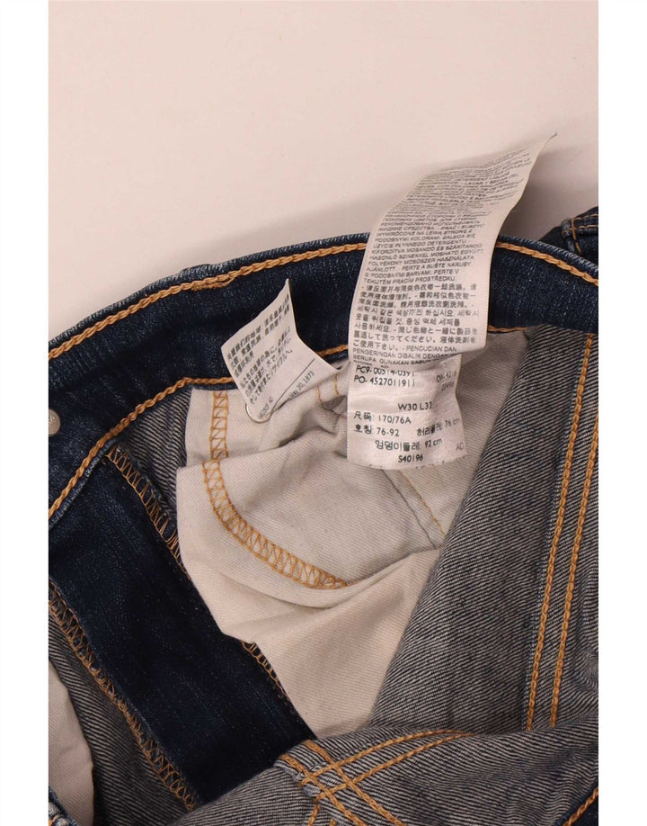 Levi's Herren 514 Straight Jeans W30 L32 Marineblau Baumwolle