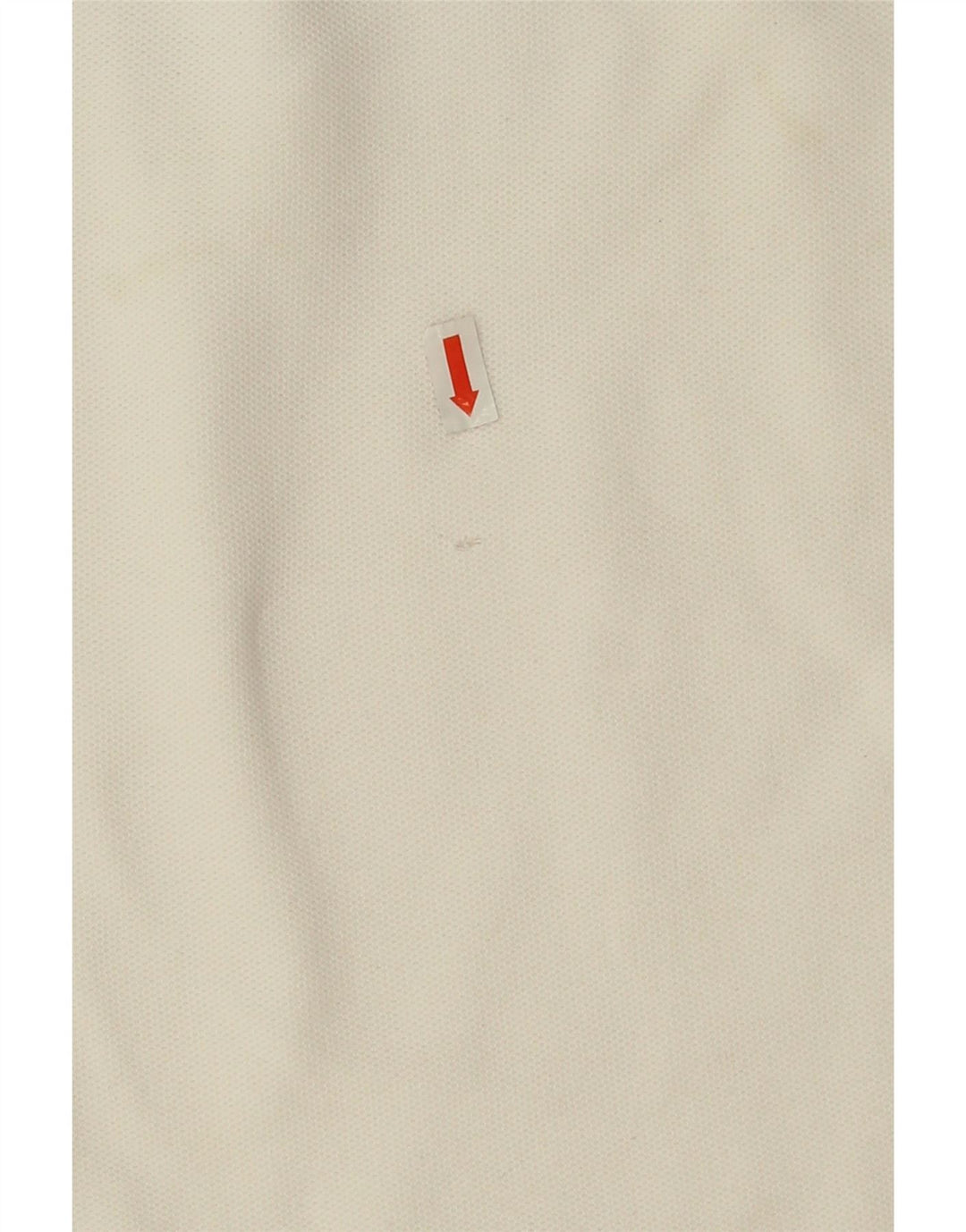 Slam Herren-Poloshirt, groß, aus weißer Baumwolle