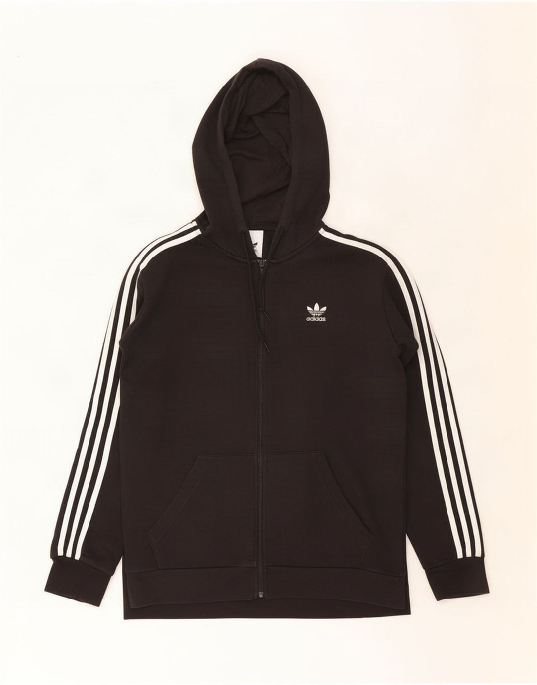 Adidas Herren Kapuzenpullover Mittelschwarz Baumwolle