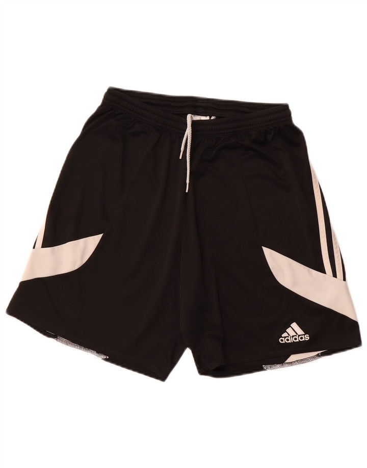 ADIDAS Herren Climalite Sport Shorts Mittelschwarzes Colourblock-Polyester