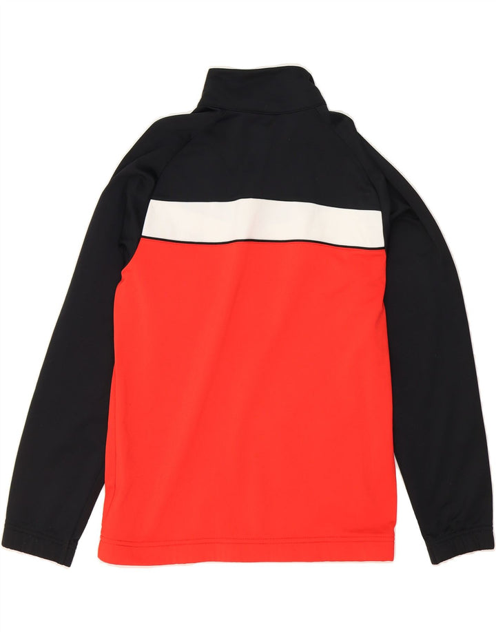 NIKE Boys Tracksuit Top Jacket 13-14 Years XL Red Colourblock Polyester Vintage Nike and Second-Hand Nike from Messina Hembry 