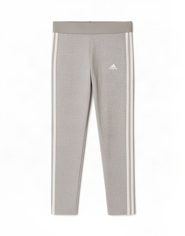 Adidas Damen Leggings UK 8/10 Small Grau