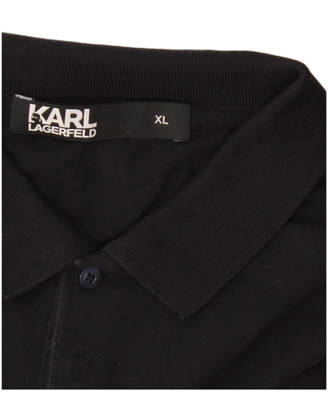 Karl Lagerfeld Herren Poloshirt XL Marineblau