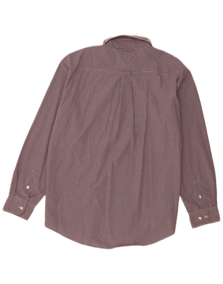 Tommy Hilfiger Herrenhemd XL, mehrfarbig, Gingham-Baumwolle