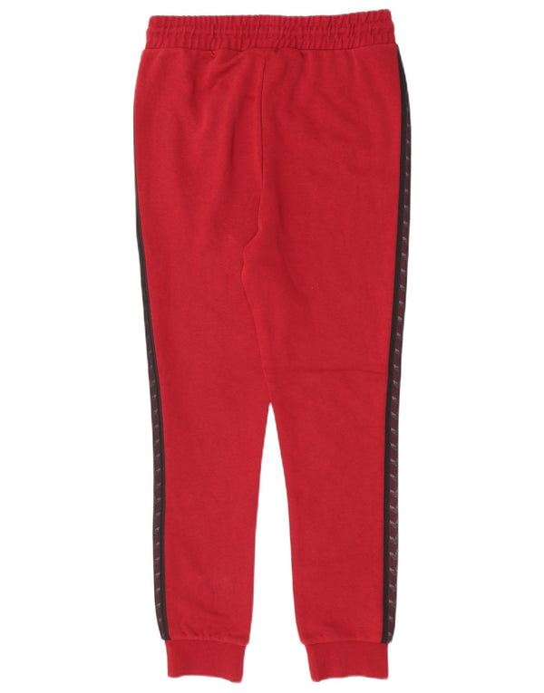 Adidas Mädchen-Trainingshose, Jogginghose, 13–14 Jahre, XL, Burgunderrot, Farbblock