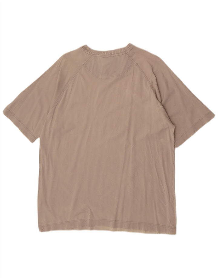 Puma Herren T-Shirt Top Small Grau Baumwolle