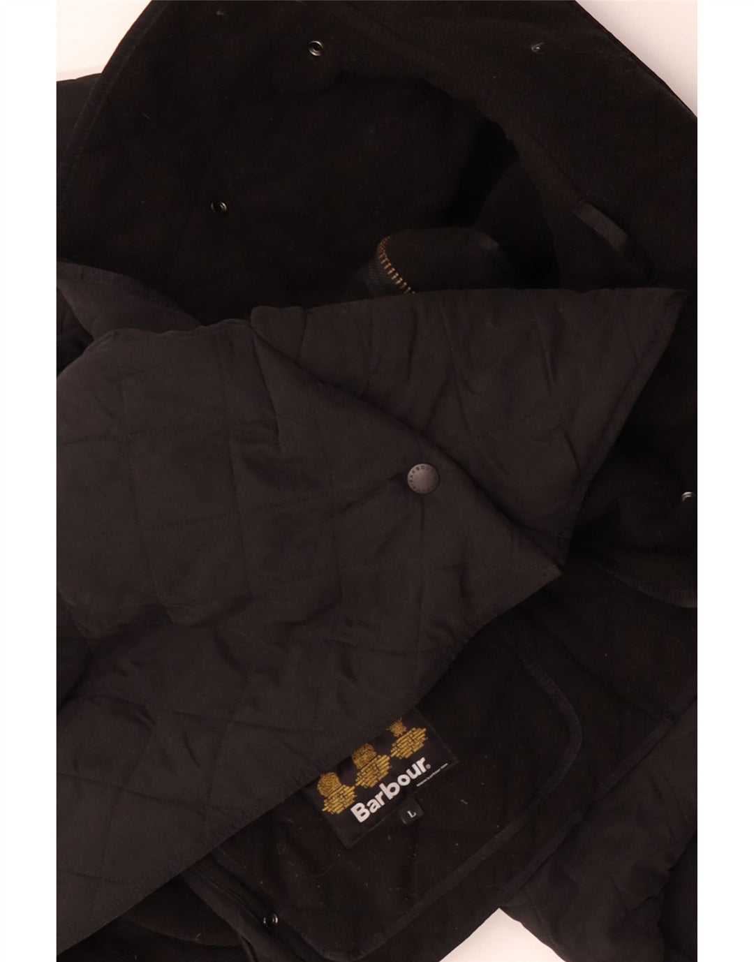 BARBOUR Herren Steppjacke UK 40 Large Schwarz