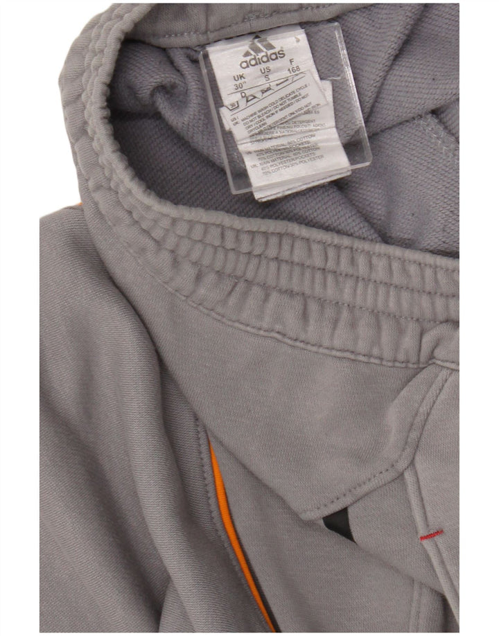 Adidas Herren-Trainingshose, Größe S, graue Baumwolle