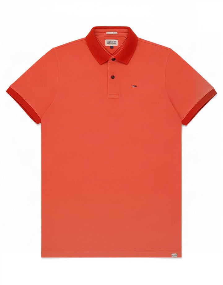 Tommy Hilfiger Herren Poloshirt 2XL Orange