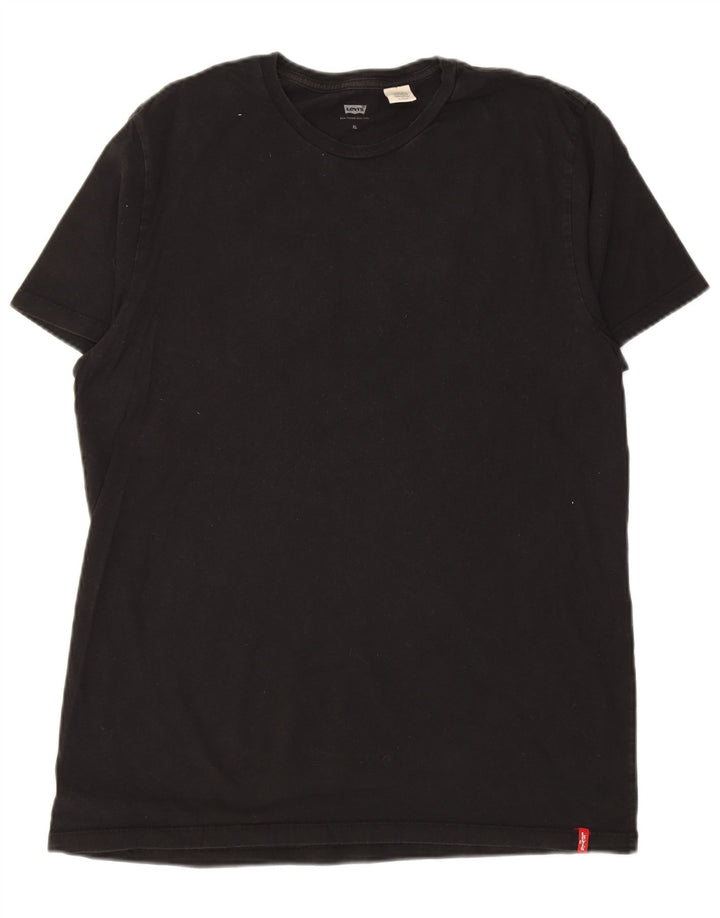 LEVI'S Herren T-Shirt Top XL Schwarz