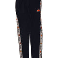 Ellesse Womens Graphic Leggings UK 12 Medium Marineblau Colourblock Baumwolle