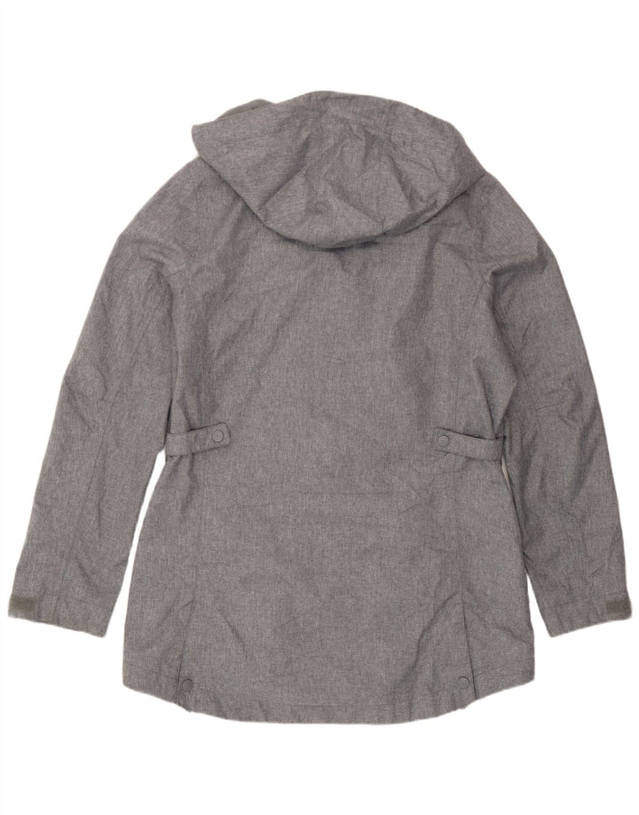 Mountain Warehouse Damen-Windbreaker-Jacke, UK 14, Größe L, Grau meliert