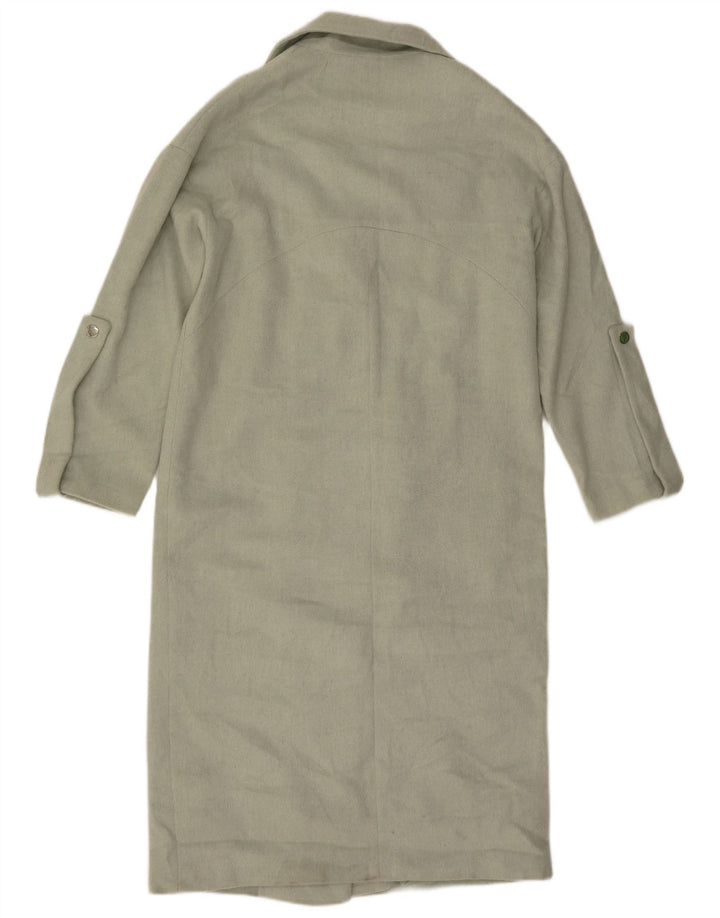 Topshop Damenmantel UK 12 Mittelgrünes Polyester