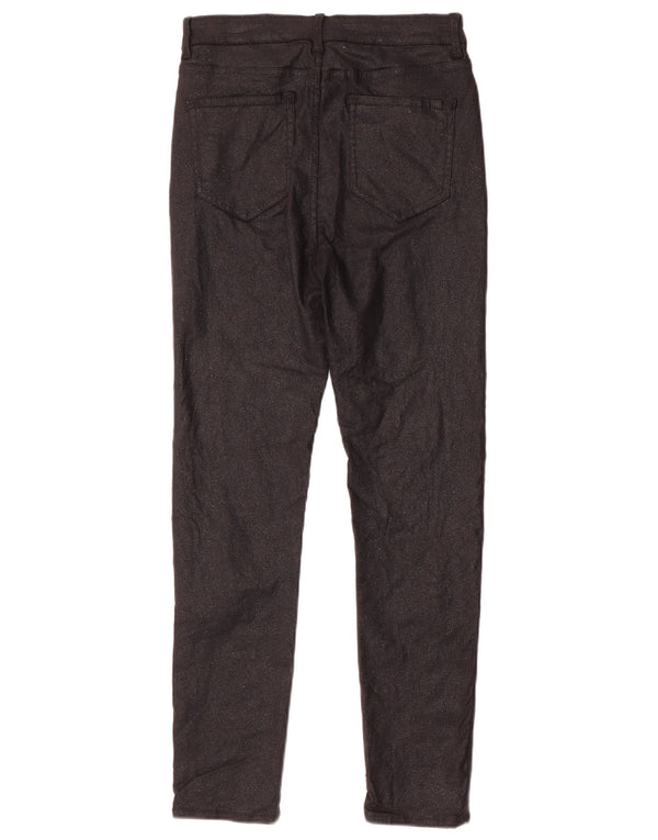 Marks & Spencer Damen Skinny Freizeithose UK 12 Medium W28 L28 Schwarz