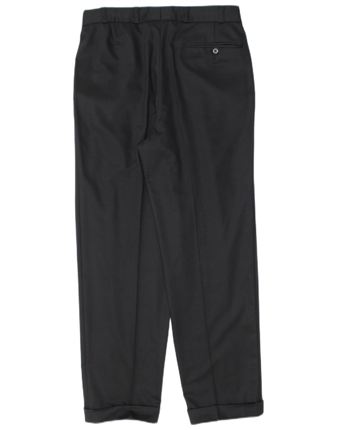 Canda Mens Pegged Suit Hose EU 46 Small W30 L29 Schwarzes Polyester
