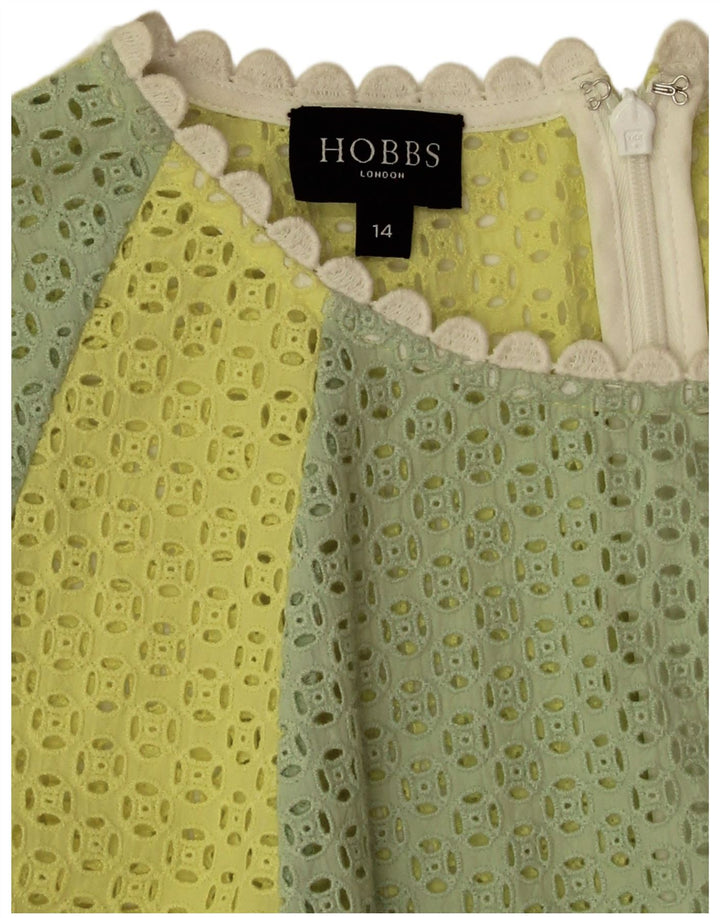 Ärmelloses Basic-Kleid für Damen von Hobbs, Größe M, mehrfarbig, Farbblock