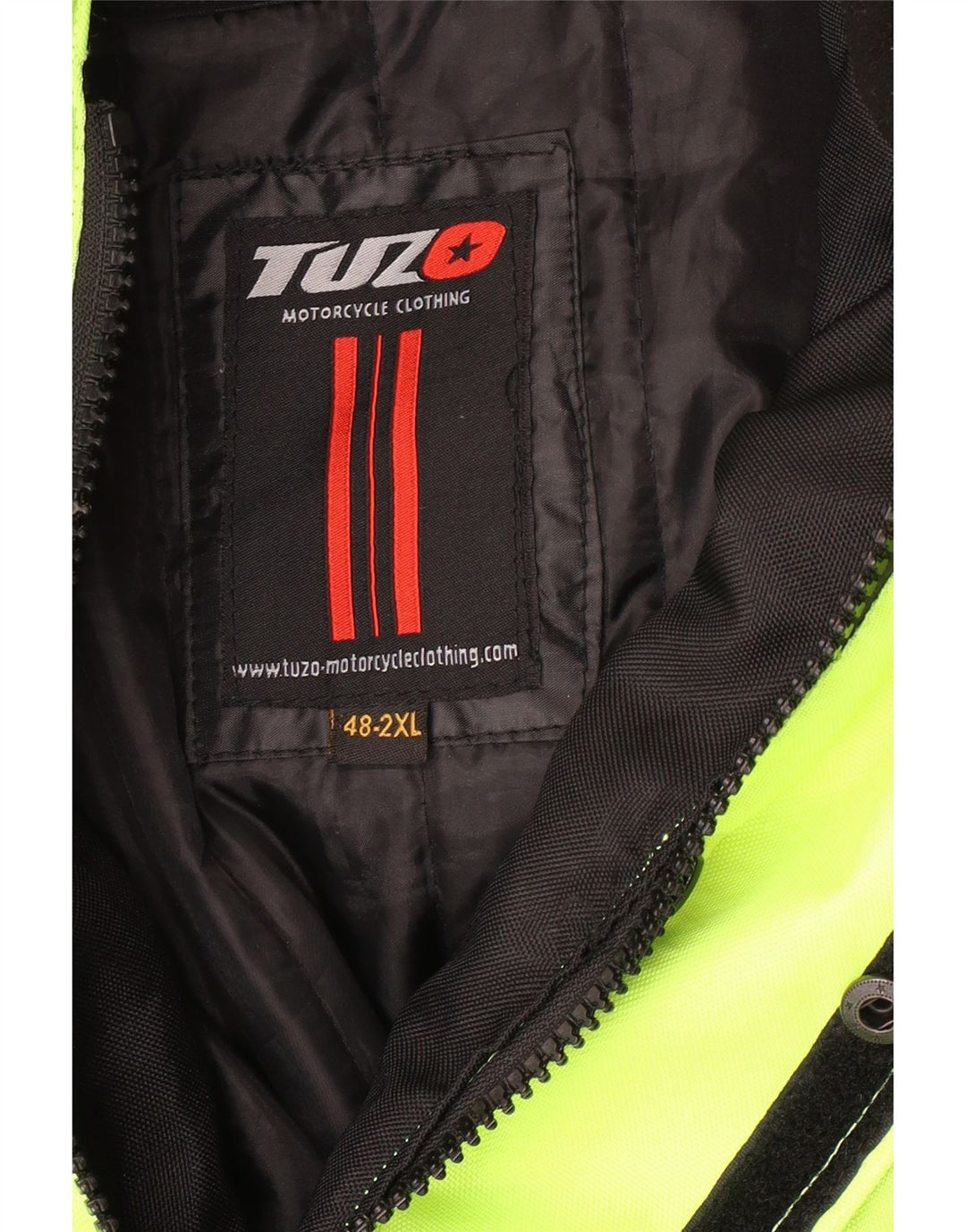 VINTAGE Herren Graphic Moto Racer Bomberjacke UK 44 2XL Grüner Farbblock