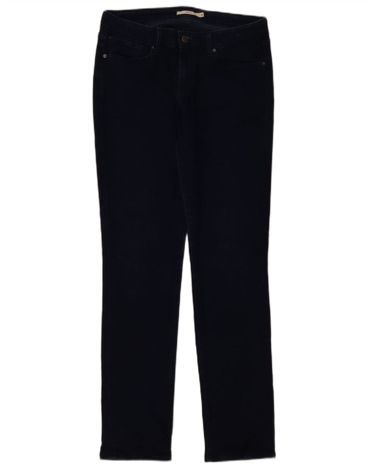 LEVI'S Damen 712 Slim Jeans W31 L32 Blaue Baumwolle