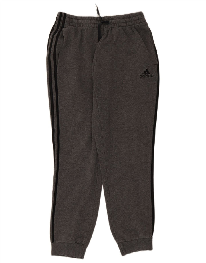 Adidas Herren Trainingshose Jogger mittelgraue Baumwolle