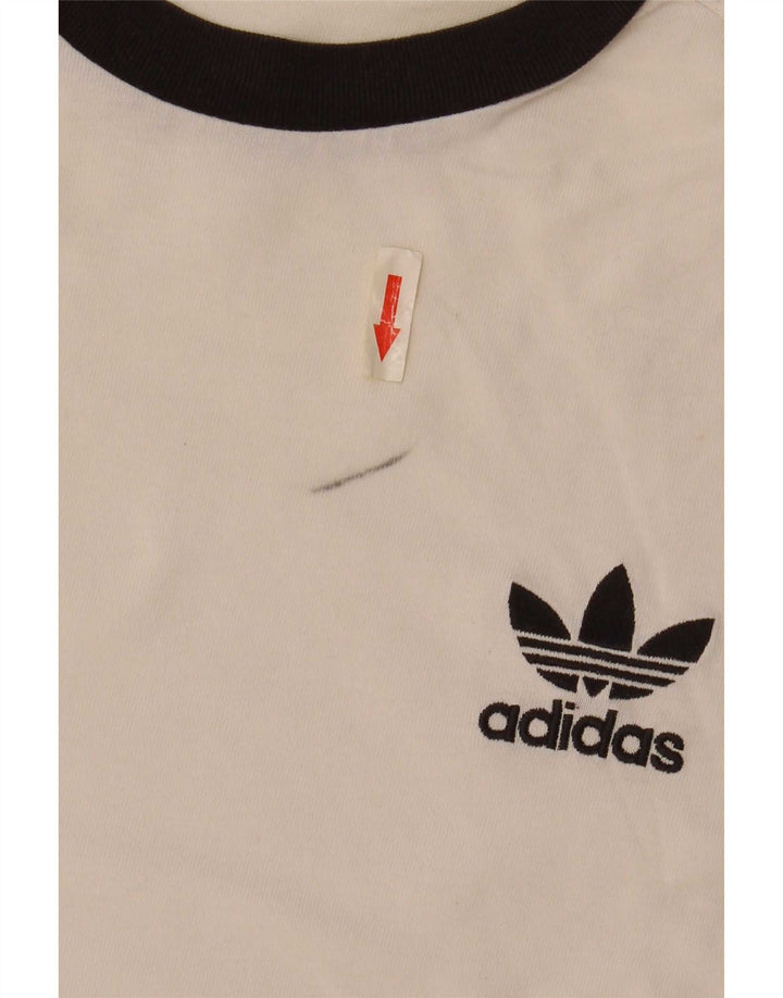 Adidas Herren T-Shirt Top Medium Weiß