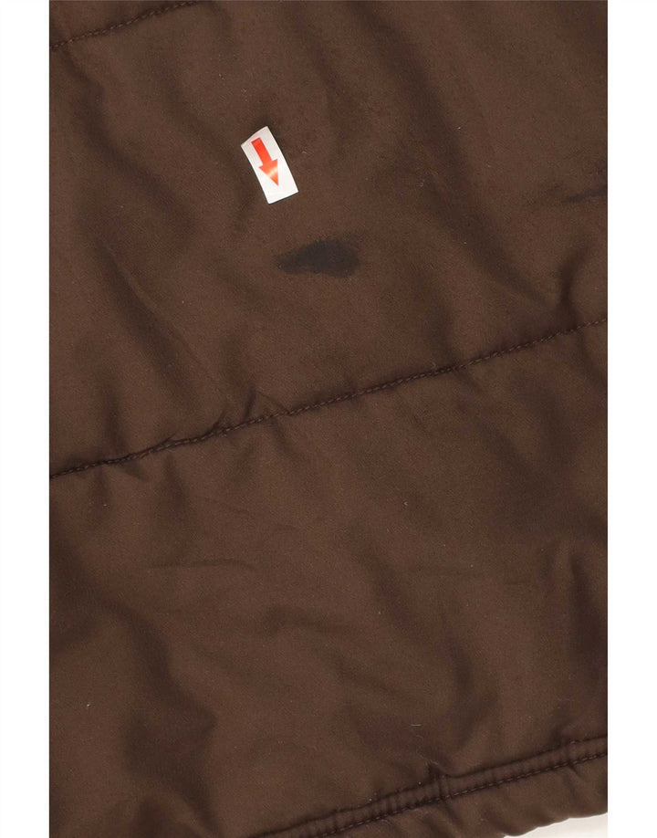 Puma Herren gepolsterte Jacke UK 40 Large Braun
