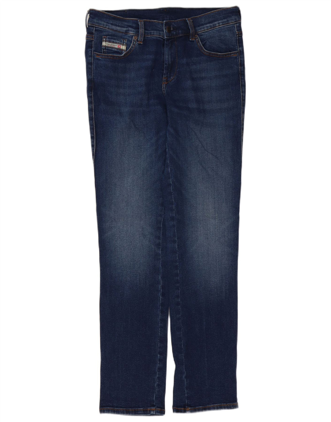 DIESEL Damen Slim Jeans W28 L30 Blaue Baumwolle
