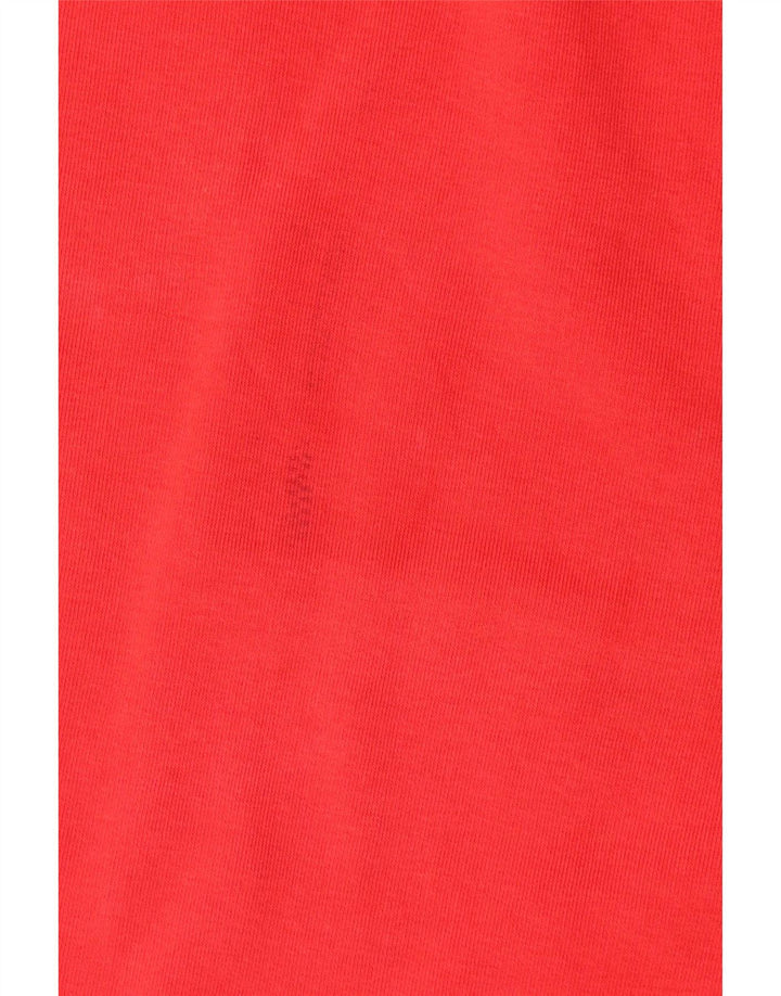 Marks & Spencer übergroßer Damen-Sweatshirt-Pullover, Gr. 10, Größe S, Rot, Baumwolle