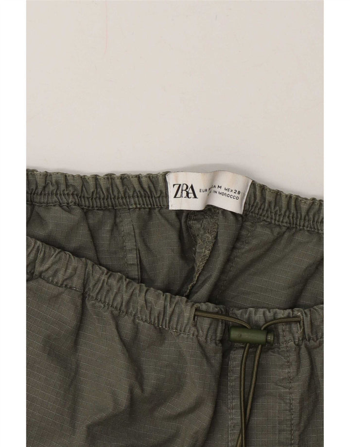 Zara Damen Maxirock Medium W28 Khaki