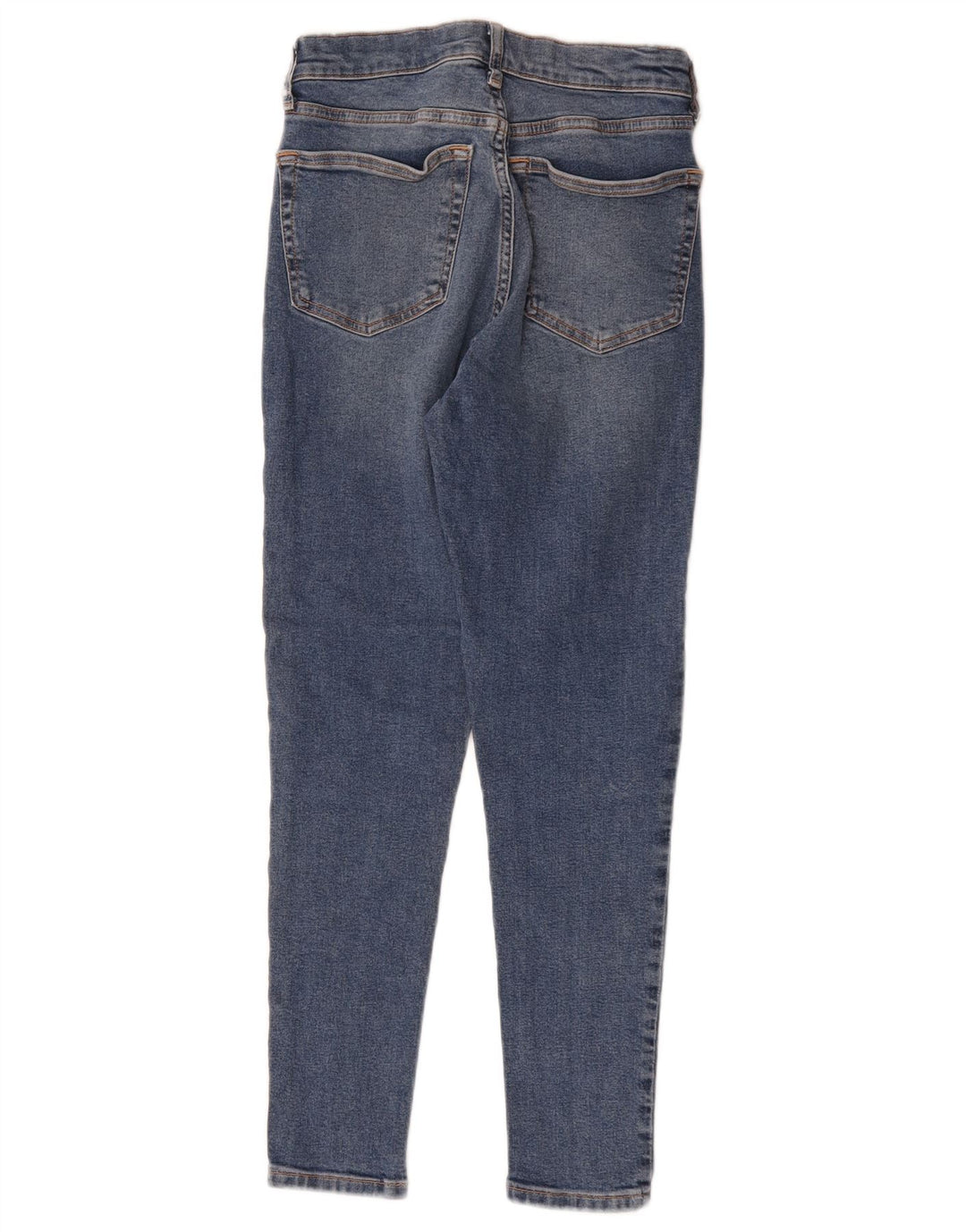 Topshop Damen Jamie Skinny Jeans W28 L30 Blau Polyester