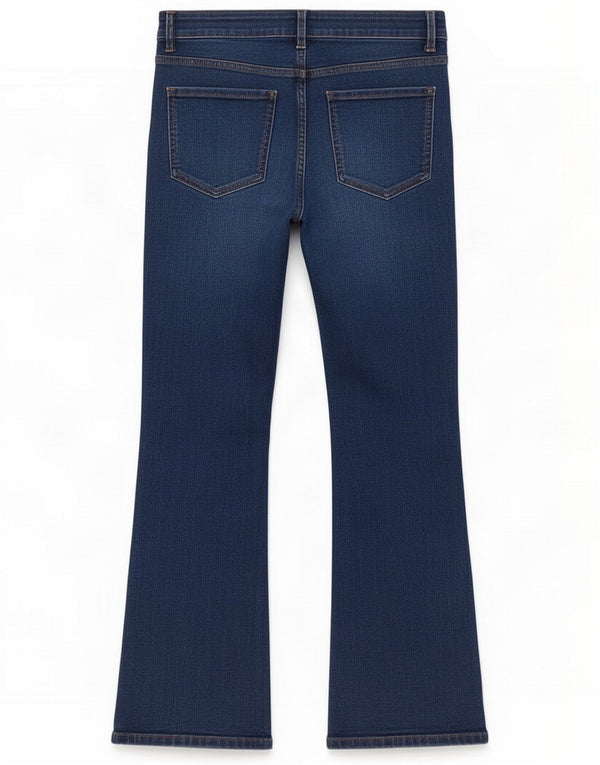 Marks & Spencer Damen The Eva Bootcut Jeans UK 14 Large W32 L29 Blau