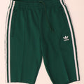 Adidas Damen Sportshorts UK 6 XS Grün Polyester
