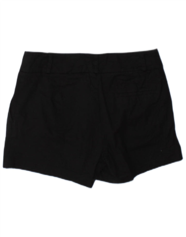 Oasis Damen Chinoshorts UK 12 Medium W32 Schwarze Baumwolle