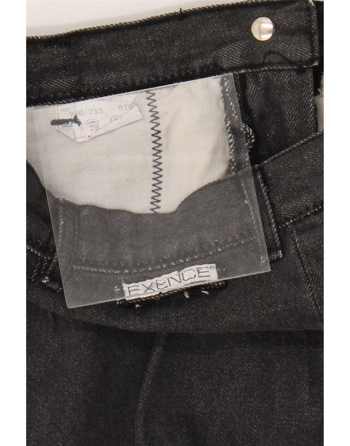Vintage Damen Jeansrock Medium W28 Grau