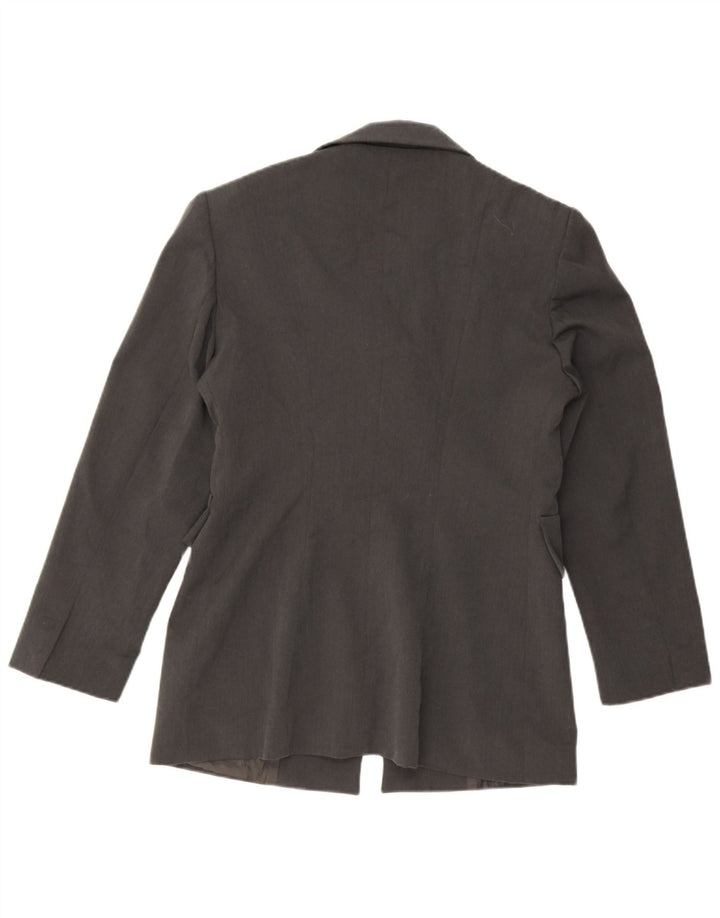 Sportstaff Damen Zweireihige Blazerjacke IT 48 XL Graues Polyamid