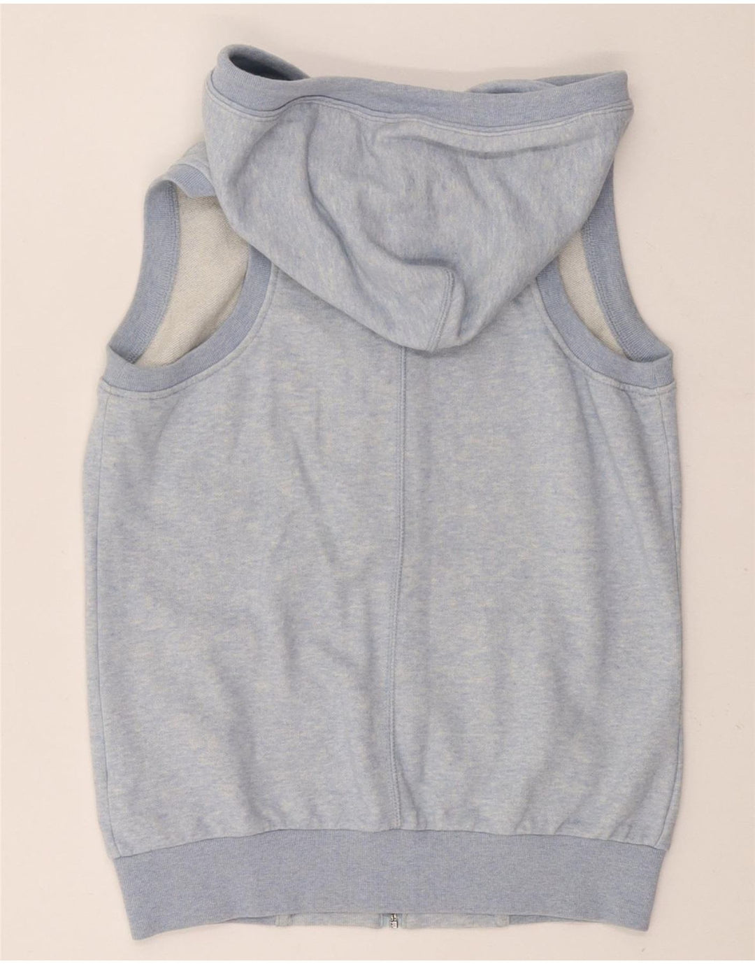 CHAMPION Womens Heritage Classics Zip Hoodie Pullover UK 10 Small Blue