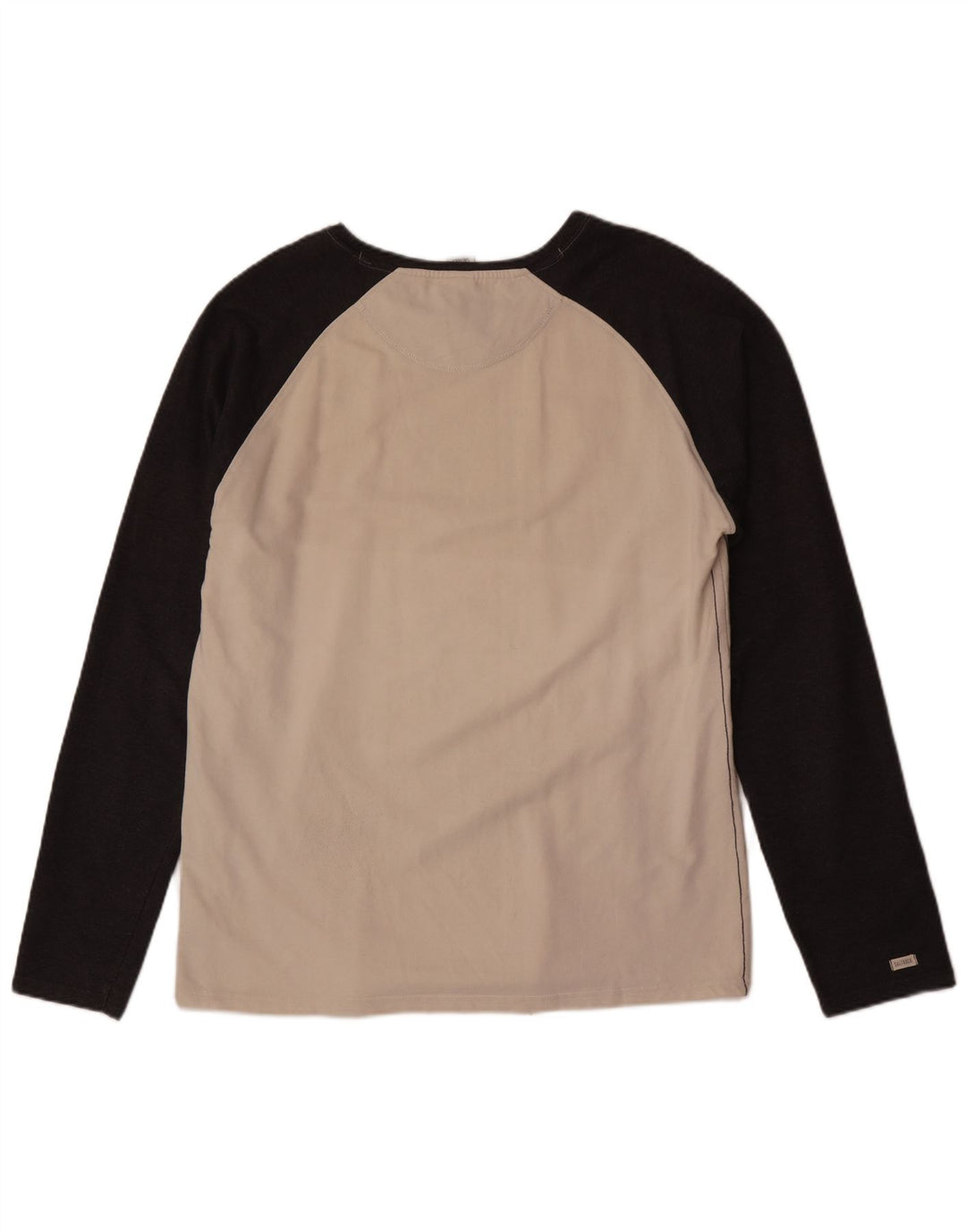 Saltrock Herren-Top, langärmelig, XL, Weiß, Farbblock
