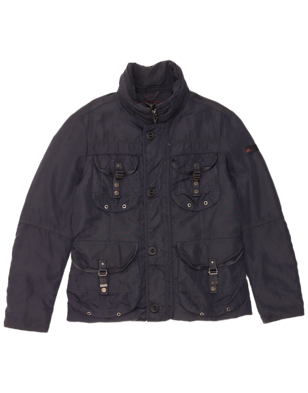 PEUTEREY Herren-Utility-Jacke UK 38 Medium Navy Blue Polyamid