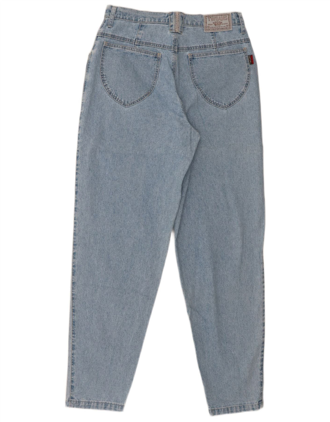 Vintage Damen Tapered Jeans W28 L30 Blau