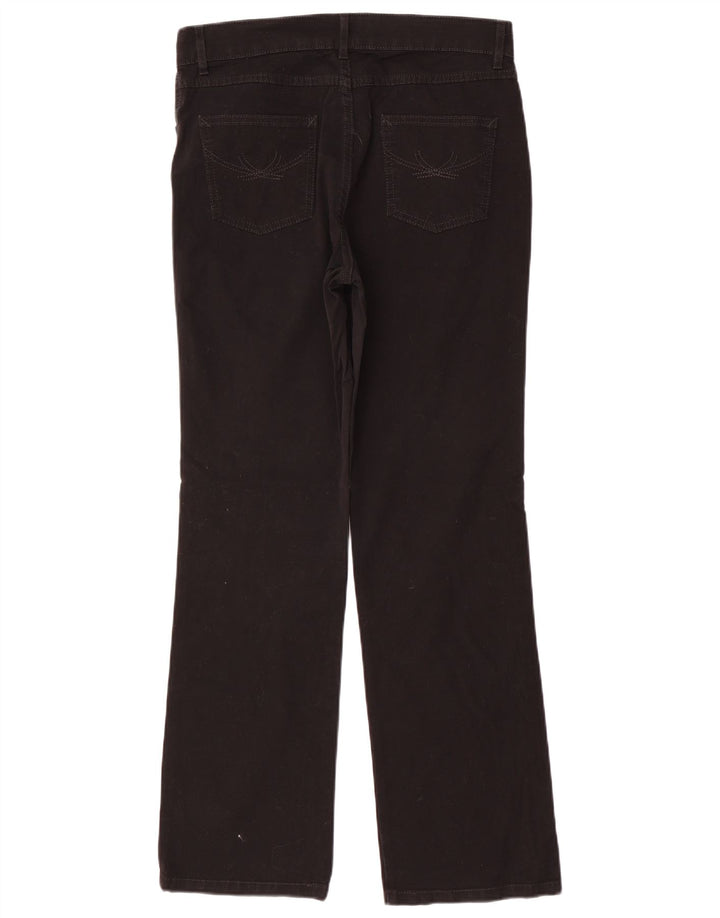 MARKS & SPENCER Damen Straight Jeans W32 L30 Schwarz