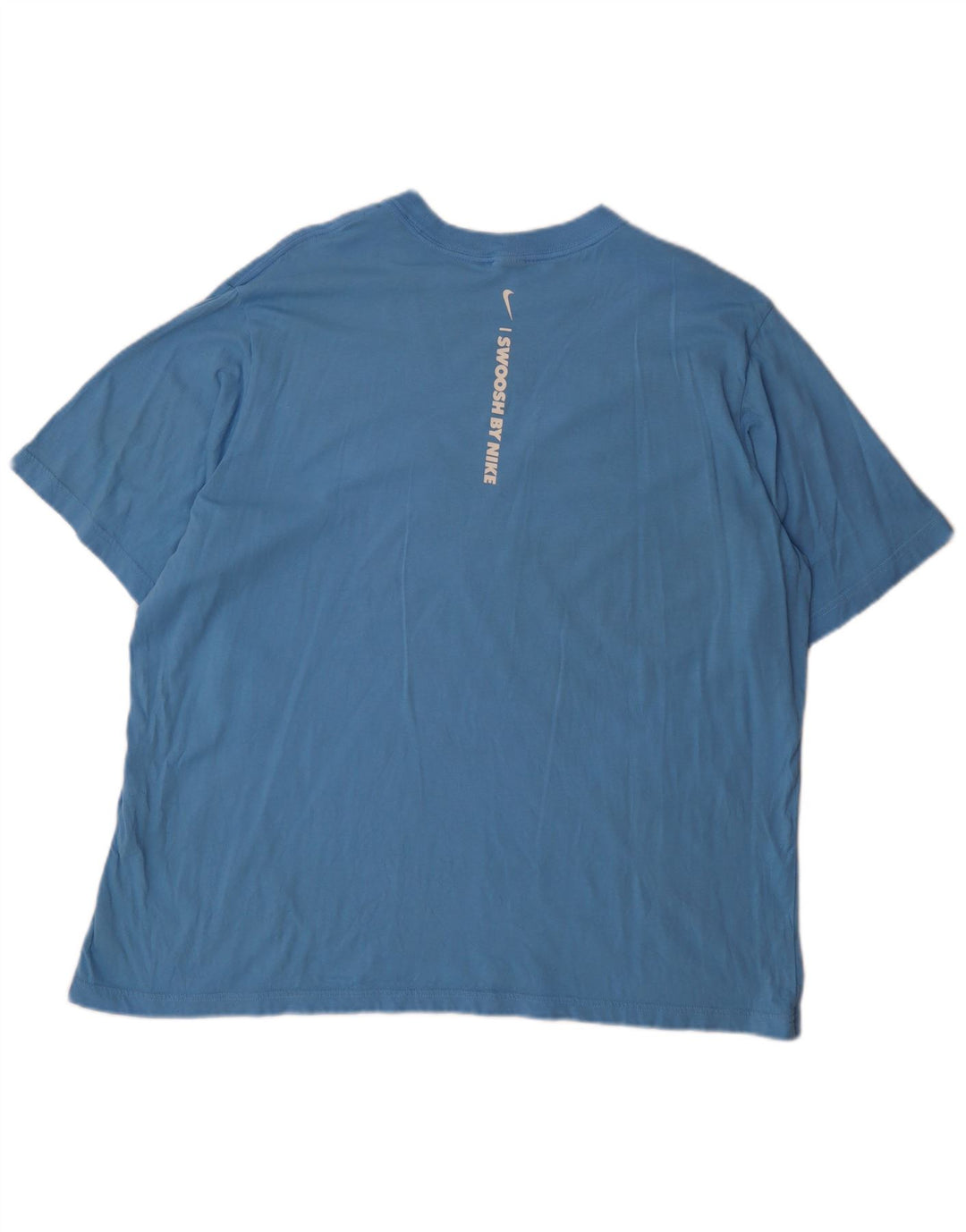 Nike Herren Swoosh Graphic T-Shirt Top 2XL Blau