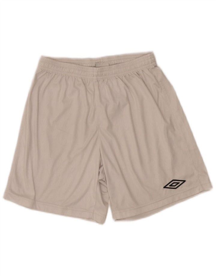 Umbro Herren Sportshorts Small Weiß Polyester