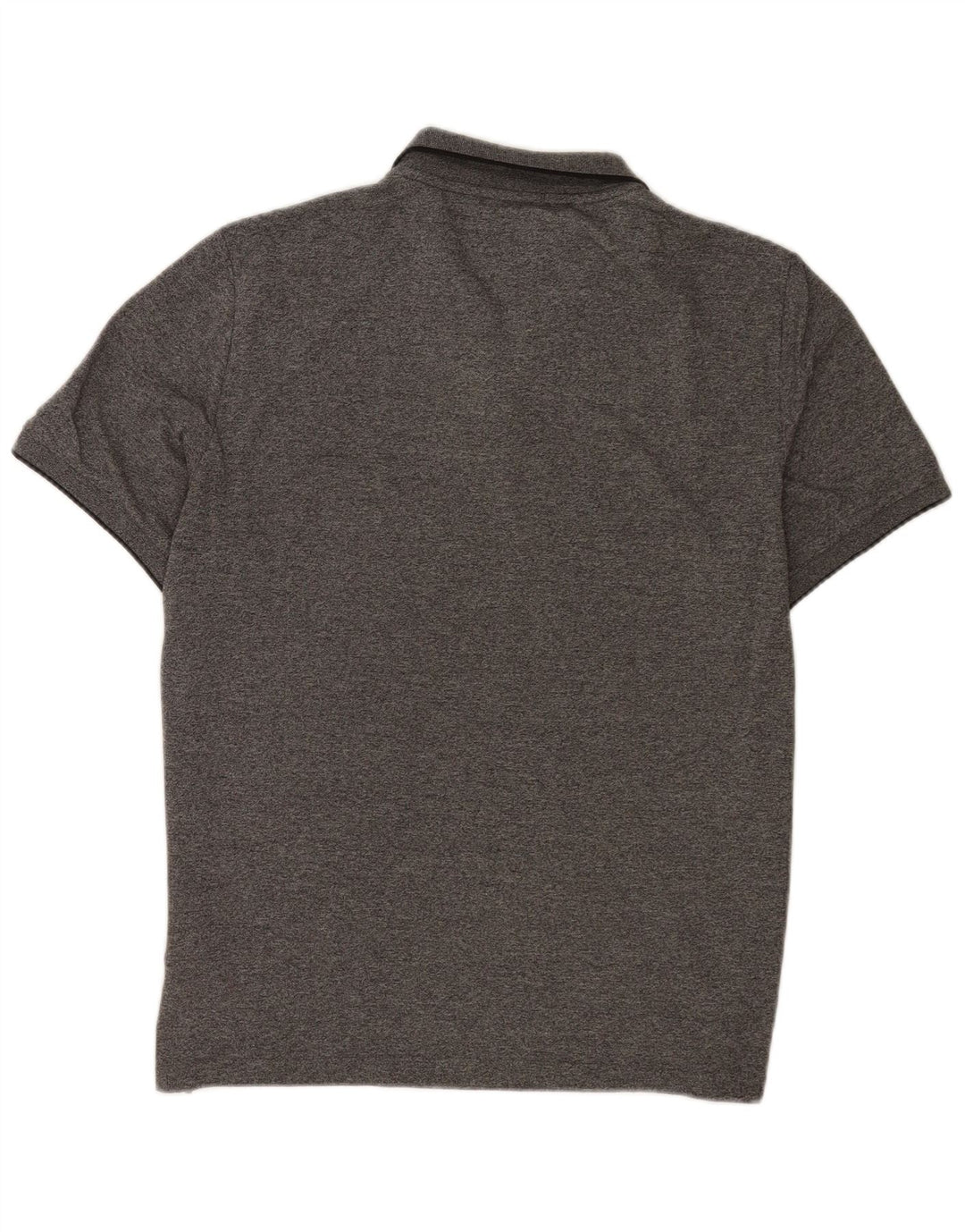Superdry Mens Polo Shirt 2XL Grey Flecked Cotton
